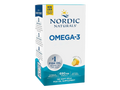 Nordic Naturals Omega-3 690mg EPA and DHA Fish Oil Softgels Lemon Flavour – 180 Softgels bottle front label