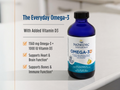 Nordic Naturals Omega-3D Liquid, Lemon with Vitamin D3 - 237ml