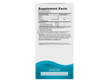 Ingredients and supplement facts label for Omega-3D with Vitamin D3