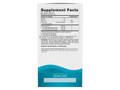 Supplement facts label for Omega-3D with Vitamin D3 and ingredients.