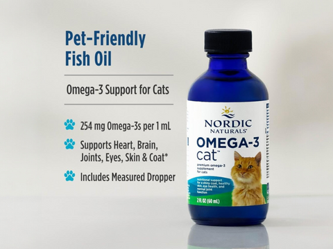Nordic Naturals Omega-3 Fish Oil for Cats - 60ml