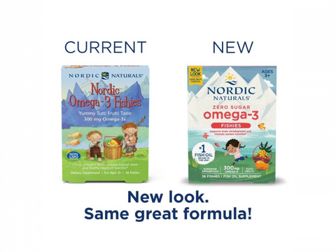 Nordic Naturals Omega-3 Fishies Tutti Frutti - 300mg Omega-3 - 36 Chewables