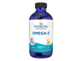 Nordic Naturals Omega-3 Liquid 1560mg Fish Oil per Teaspoon Lemon – 237ml Liquid bottle front label