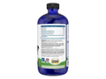 Nordic Naturals Omega-3 Pet Liquid Fish Oil Unflavoured for Dogs and Cats – 237ml Liquid bottle back label with product information