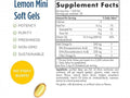 Supplement facts label for Nordic Naturals ultra-high potency omega one and D3 formula.