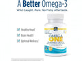Nordic Naturals Omega One with Vitamin D3 lemon flavor 30 soft gel bottle.