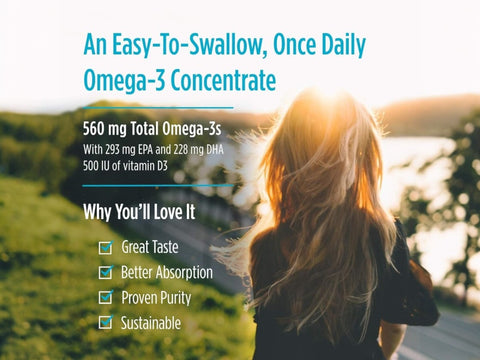 Nordic Naturals Omega One - 650 mg Omega-3 & Vitamin D3 