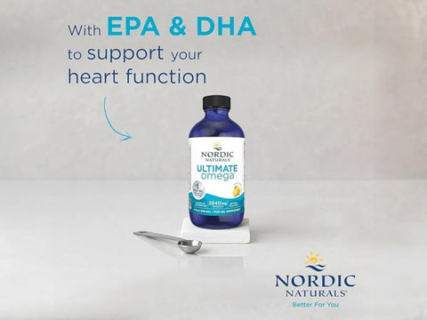 Nordic Naturals Ultimate Omega - 2840mg Omega-3 Fish Oil - Lemon Flavour