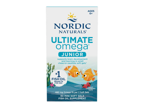 Nordic Naturals Ultimate Omega-3 Junior - 680mg Omega-3 Strawberry - 90 Softgels