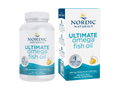 Nordic Naturals Ultimate Omega-3 Lemon 1280mg Omega-3 Fish Oil Softgels – 120 Softgels bottle front label