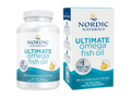 Nordic Naturals Ultimate Omega-3 Lemon 1280mg Omega-3 Fish Oil Softgels – 180 Softgels bottle front label