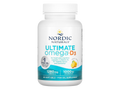 Nordic Naturals Ultimate Omega-D3 1280mg Omega-3 + 1000 IU D3 Lemon Softgels – 60 Softgels bottle angled view