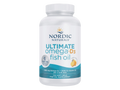 Nordic Naturals Ultimate Omega-D3 1280mg Omega-3 + 1000 IU D3 Lemon Softgels – 120 Softgels bottle angled view