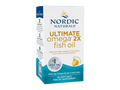 Nordic Naturals Ultimate Omega 2X 2150mg Omega-3 Lemon Softgels – 60 Softgels bottle front label