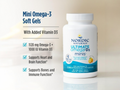 Nordic Naturals Ultimate Omega D3, Lemon - 60 Mini Soft Gels