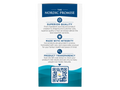 Supplement facts label for one-daily omega-3 soft gel.