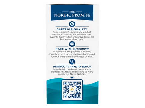 Supplement facts label for one-daily omega-3 soft gel.