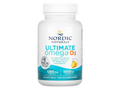 Nordic Naturals Ultimate Omega Xtra 1480mg Omega-3 + 1000 IU D3 Lemon Softgels – 60 Softgels bottle angled view