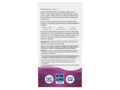 Nordic Naturals Vegan Prenatal DHA 500mg Plant-Based Algae Oil – 60 Softgels bottle back label with product information