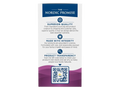 Nordic Naturals Vegan Prenatal DHA 500mg Plant-Based Algae Oil – 60 Softgels bottle back label with product information
