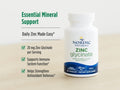 Nordic Naturals Zinc Glycinate 20mg Highly Absorbable Zinc – 60 Capsules ingredients and product details panel