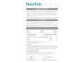 Supplement facts and directions for Nourkrin Man 60-tablet box.