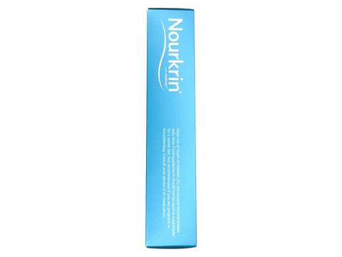 Nourkrin Woman Hair Support Supplement side view box, 60 tablets, on white background.