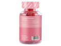Novomins Nutrition Biotin Gummies 10000µg 60 Peach Flavoured Gummies back of bottle showing nutritional information ingredients and barcode