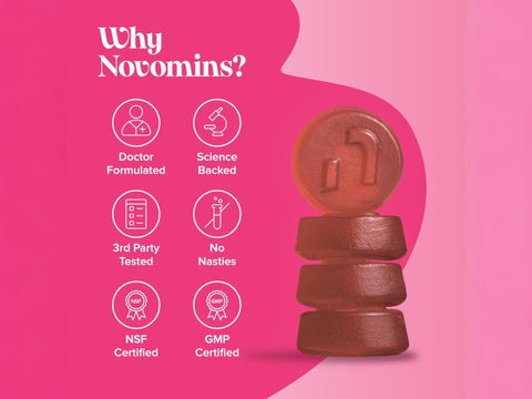 Novomins Nutrition Folic Acid Gummies 400mg 90 Peach Flavoured Gummies quality features doctor formulated science backed non GMO gluten free