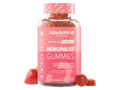 Novomins Nutrition Neuro Focus Gummies 60 Strawberry Flavoured Gummies bottle front view with strawberries