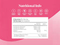 Supplement Facts: Novomins Nutrition Women’s Bio-Balance Gummies 60 Strawberry Flavoured Gummies serving size 2 gummies 30 servings per container Lactobacillus Paracasei 2 Billion Cells Lactobacillus Reuteri 1 Billion Cells Lactobacillus Rhamnosus 1 Billion Cells Calcium 120mg Cranberry Extract 50mg