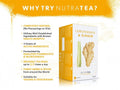 Nutra Tea Lemongrass & Ginger Herbal Tea 20 Biodegradable Bags 40g side packaging detail