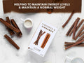 Nutra Tea Liquorice & Cinnamon Herbal Tea 20 Biodegradable Bags 40g front box packaging laying down