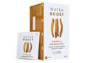 Nutra Tea Nutra Boost Ginseng & Ashwagandha Herbal Tea 20 Biodegradable Bags 40g front box packaging