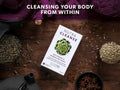 Nutra Tea Nutra Cleanse Artichoke & Dandelion Root Herbal Tea 20 Biodegradable Bags 40g front box packaging laying down