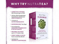 Nutra Tea Nutra Cleanse Artichoke & Dandelion Root Herbal Tea 20 Biodegradable Bags 40g side packaging detail