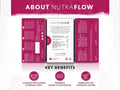 Nutra Tea Nutra Flow Acerola & Juniper Berry Herbal Tea 20 Biodegradable Bags 40g side packaging with key benefits detail