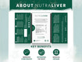 Nutra Tea Nutra Liver Milk Thistle & Liquorice Herbal Tea 20 Biodegradable Bags 40g side packaging with key benefits detail