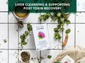 Nutra Tea Nutra Liver Milk Thistle & Liquorice Herbal Tea 20 Biodegradable Bags 40g front box packaging laying down