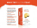 Nutra Tea Nutra Reflux Liquorice & Chamomile Herbal Tea 20 Biodegradable Bags 40g side packaging detail