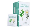 NutraTea Spearmint & White Peony tea packaging on a white background