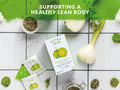 Nutra Trim Garcinia Cambogia & Guarana Herbal Tea 20 Biodegradable Bags 40g front box packaging laying down