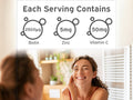 Supplement facts for Nutriburst High Strength Biotin Gummies.