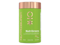 Nutriburst NutriGreens Gummies bottle, apple flavour, 60 count superfood supplement.