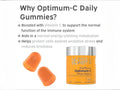 Nutriburst Optimum C Liposomal Vitamin C Gummies jar, orange, 60 count.