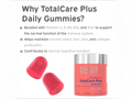 Nutriburst TotalCarePlus Multivitamin Gummies jar, mixed berry, 60 count.