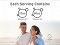 Supplement facts panel for Nutriburst Vegan D3 & K2 Gummies.
