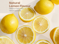 Supplement facts panel for Nutriburst Vitamin D3 2000IU with K2 MK7 gummies lemon flavour