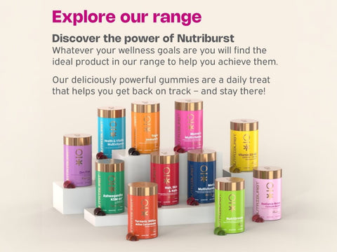 Nutriburst Zen Flo Gummies - with Lemon Balm, Dong Quai & Vitamin B6 - 60 Count variants.