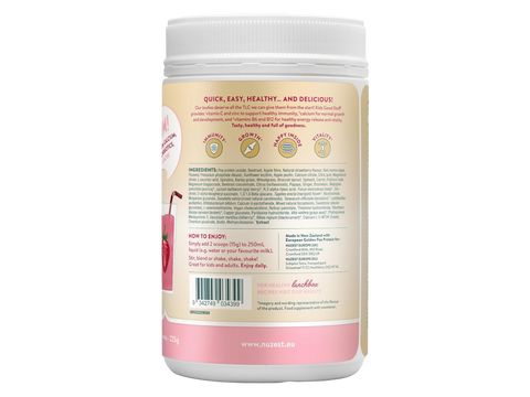 Barcode for Nuzest Kids Good Stuff Strawberry product.